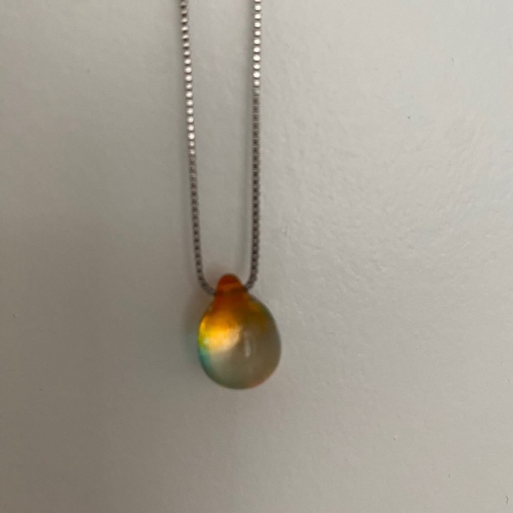 Mermaid Tear Drop Necklace